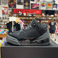 Jordan 3 'Black Cat' Size 10