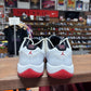 Jordan 11 Low 'White Varsity Red' Size 7Y