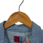 Vintage 80's Women's Montana Rodeo Bull Sessions Denim Shirt Size XL
