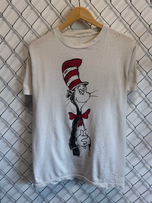 Vintage 1994 Dr. Seuss Cat in the Hat Kids Book Cartoon Tee Size Medium