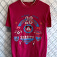 Vintage 90's Disney Mickey Mouse Varsity Triple Letterman Tee Size Medium