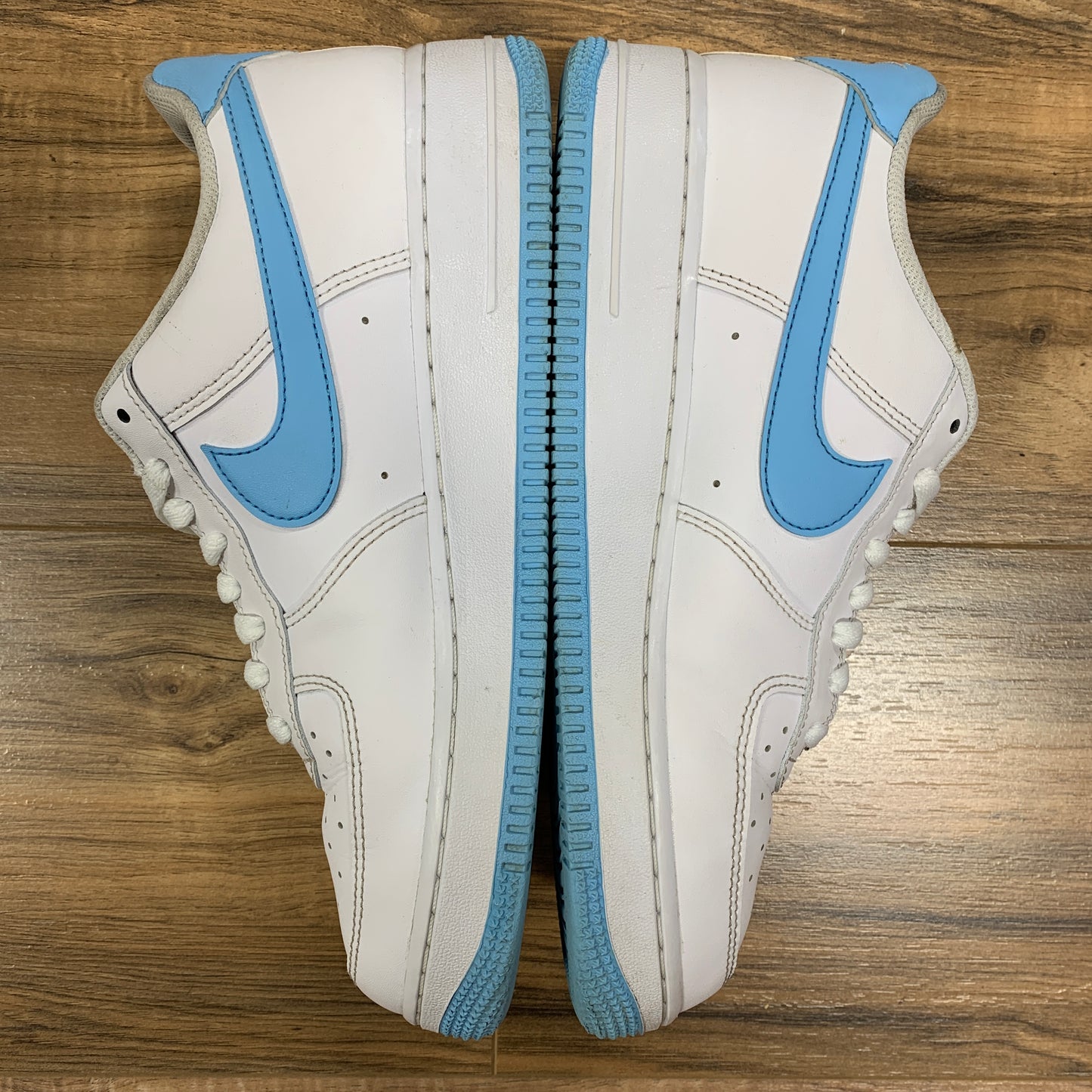 Nike AF1 Low 'White Aquarius Blue' Size 8.5