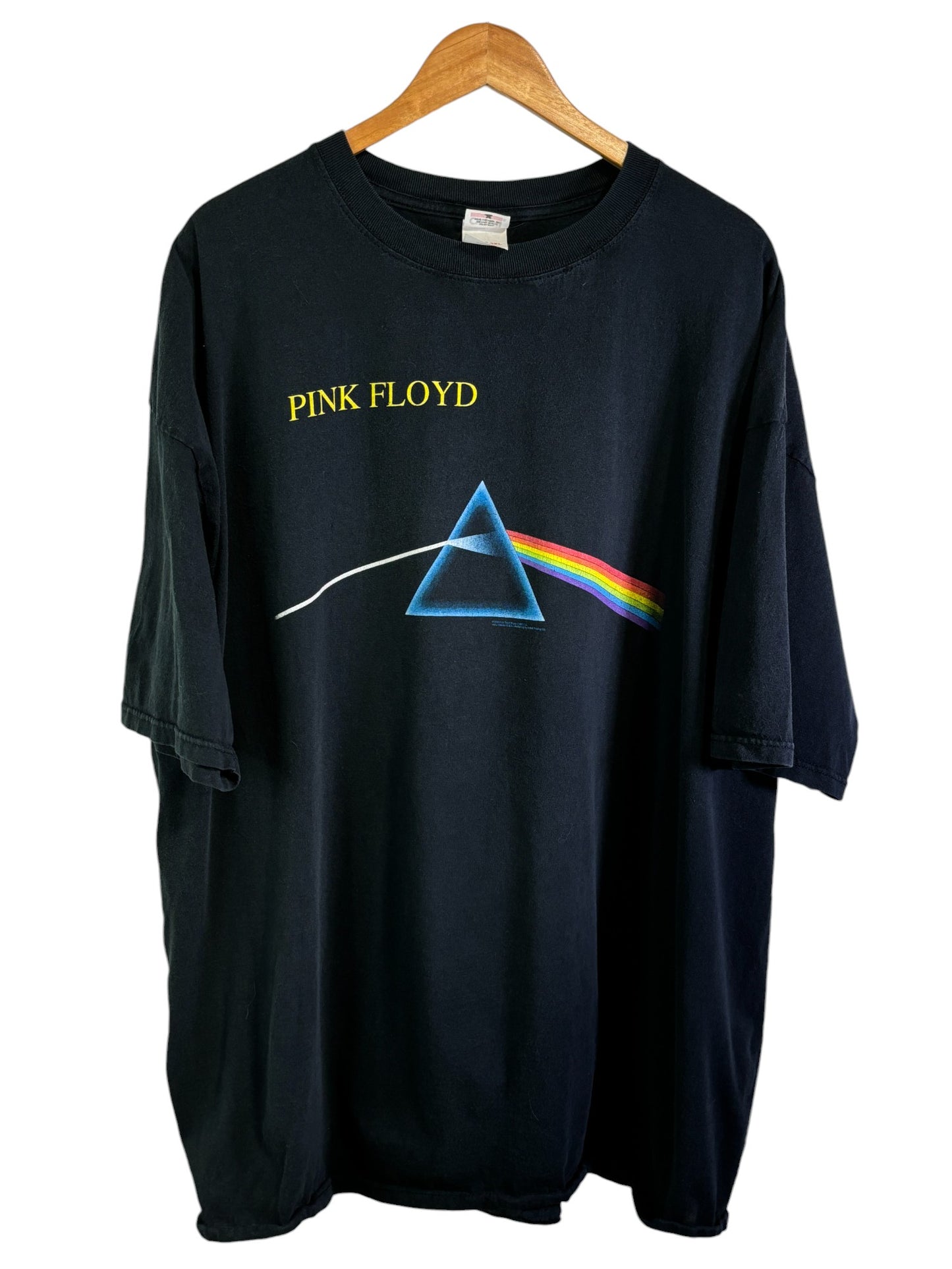 Vintage 1999 Pink Floyd Dark Side of the Moon Band Graphic Tee Size 3XL