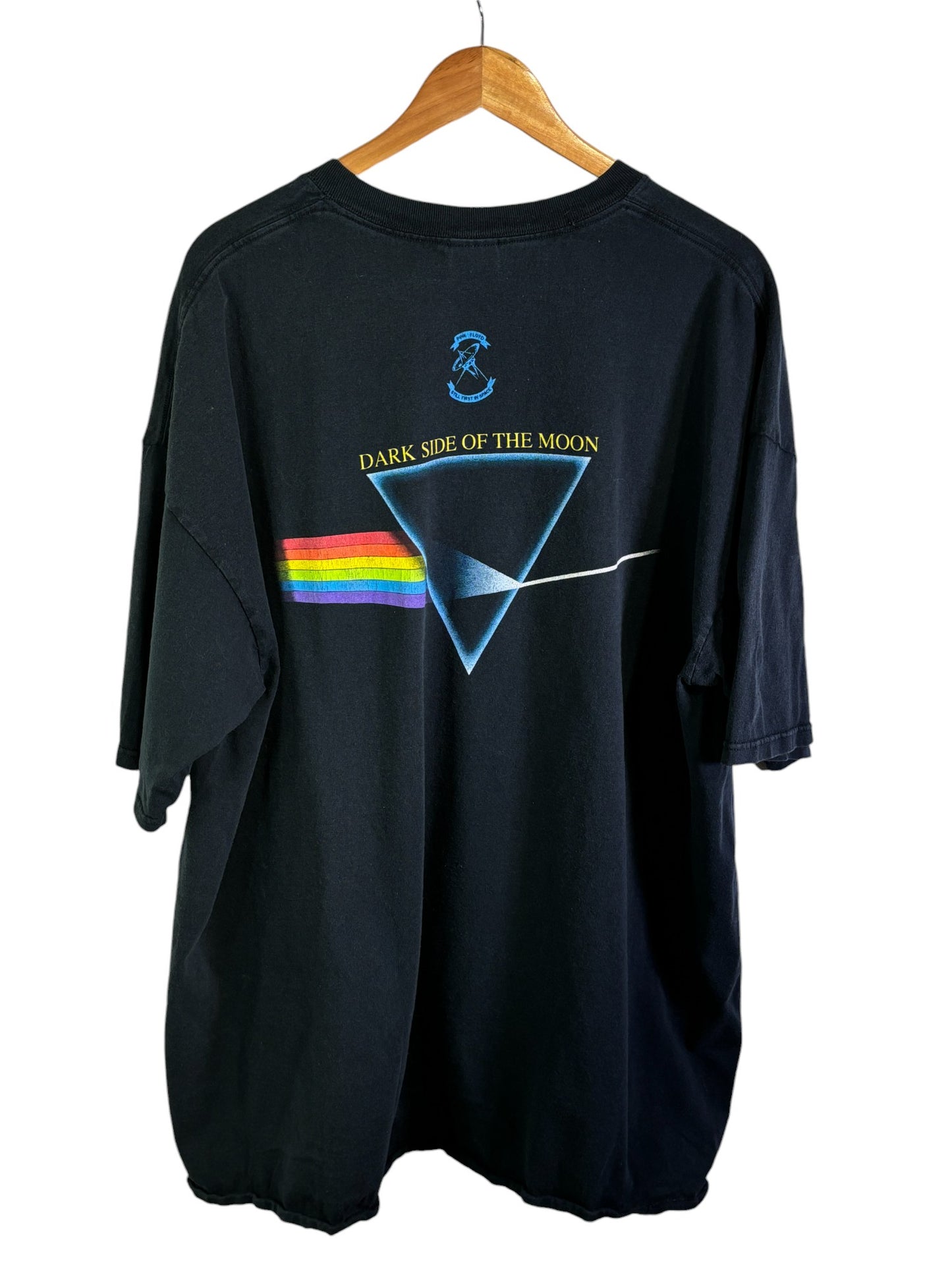 Vintage 1999 Pink Floyd Dark Side of the Moon Band Graphic Tee Size 3XL