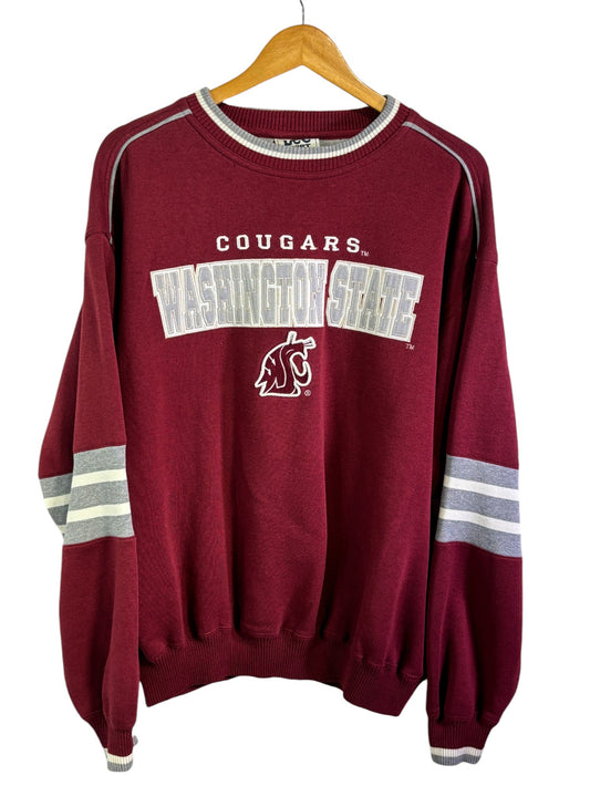 Vintage 90's Lee Sport Washington State Cougars Crewneck Sweater Size Large