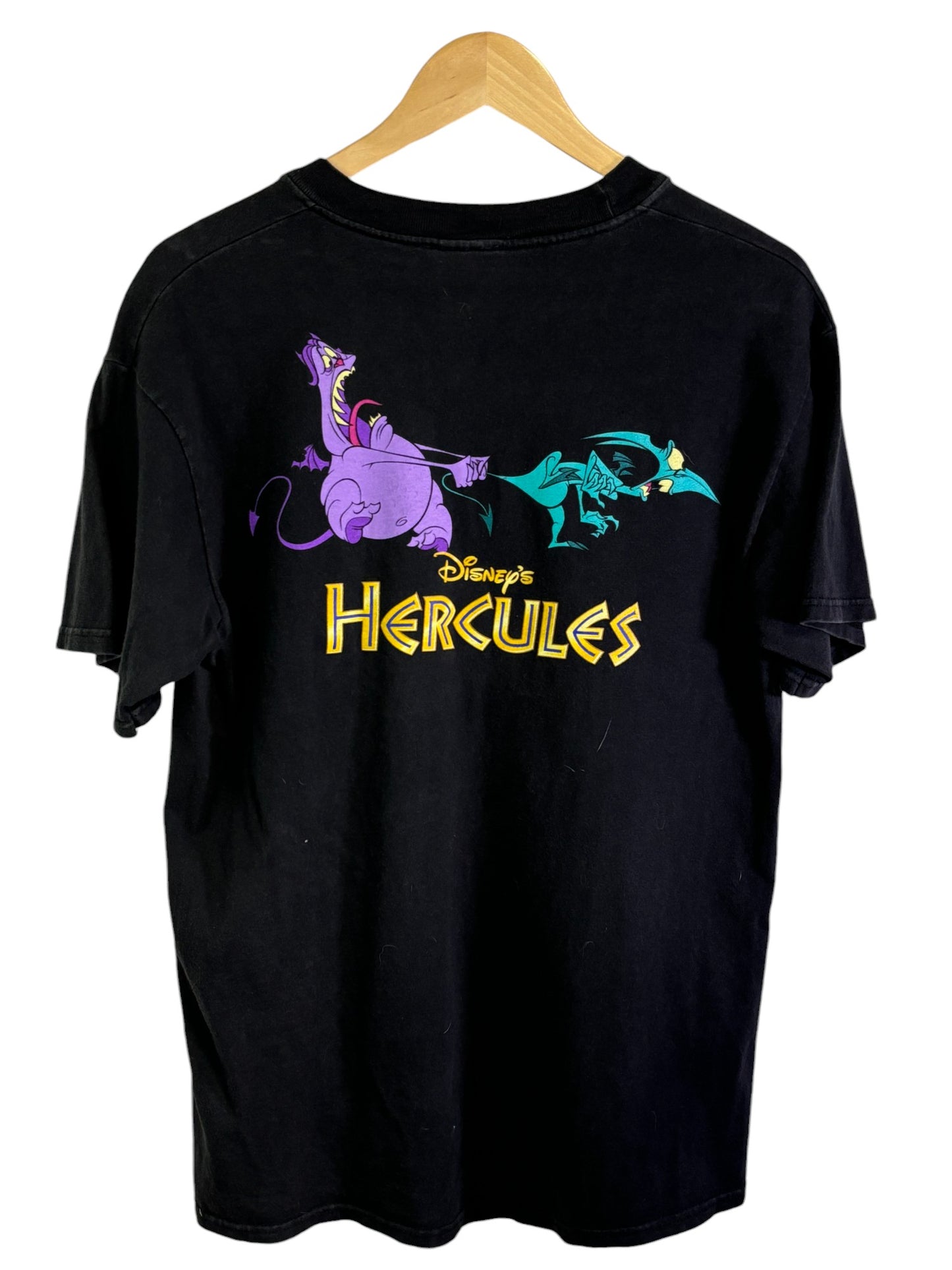 Vintage 90's Disney Hercules You're Toast Movie Promo Tee Size Small