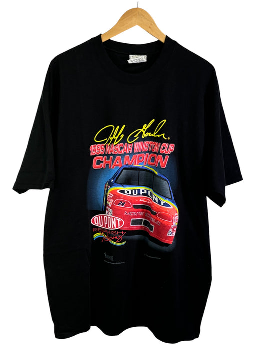 Vintage 1995 Jeff Gordon NASCAR Winston Cup Champion Tee Size XL