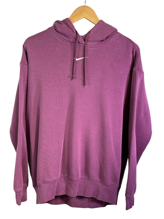 Nike Center Swoosh Purple Pullover Hoodie Size XS