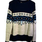 Vintage Youngbloods Wool Argyle Print Sweater Size XL