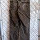 Carhartt Brown Cargo Utility Double Knee Carpenter Pants Size 33x30
