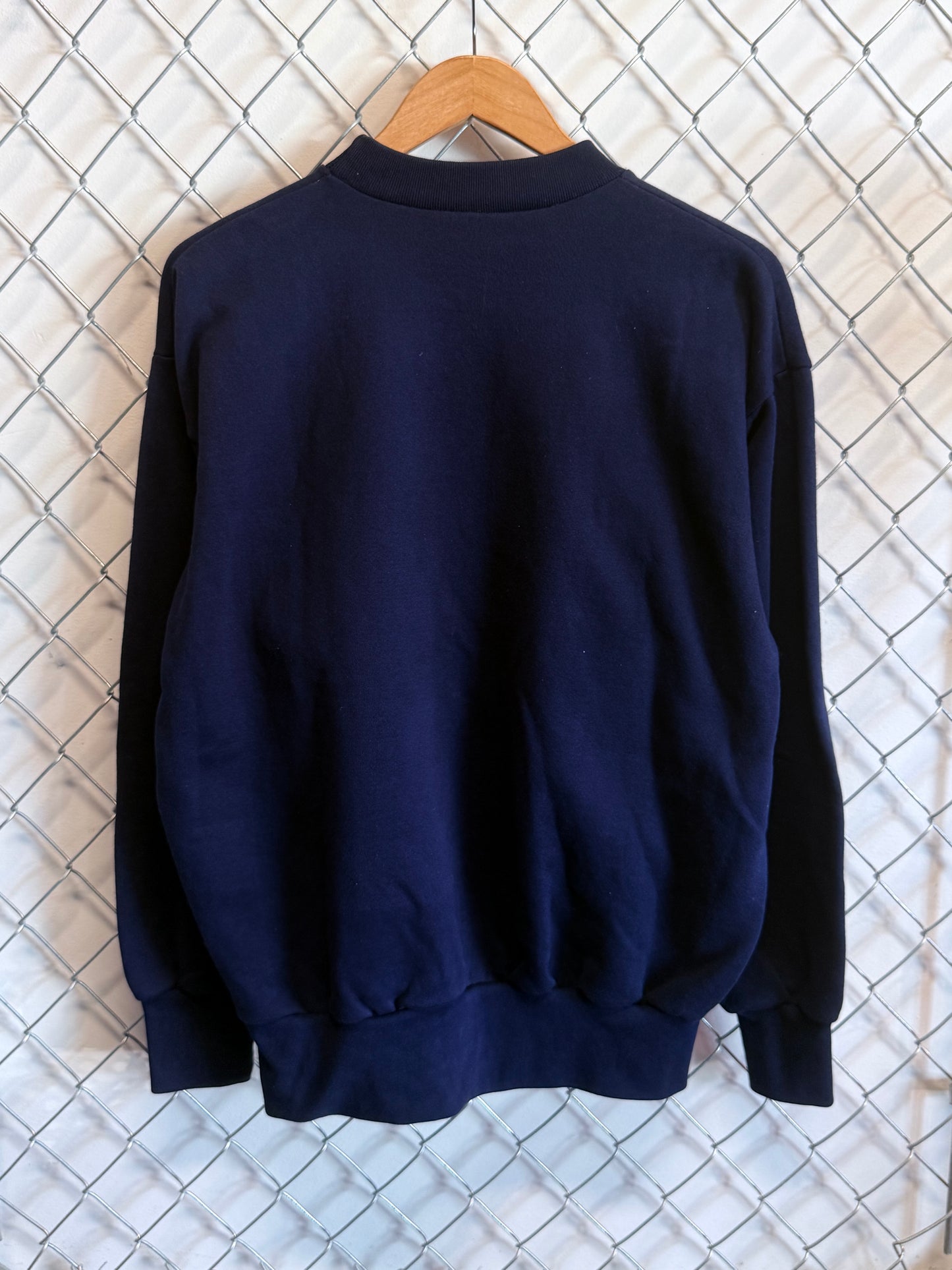 Vintage 90's Notre Dame Fighting Irish Big Print Collegiate Sweater Size Large