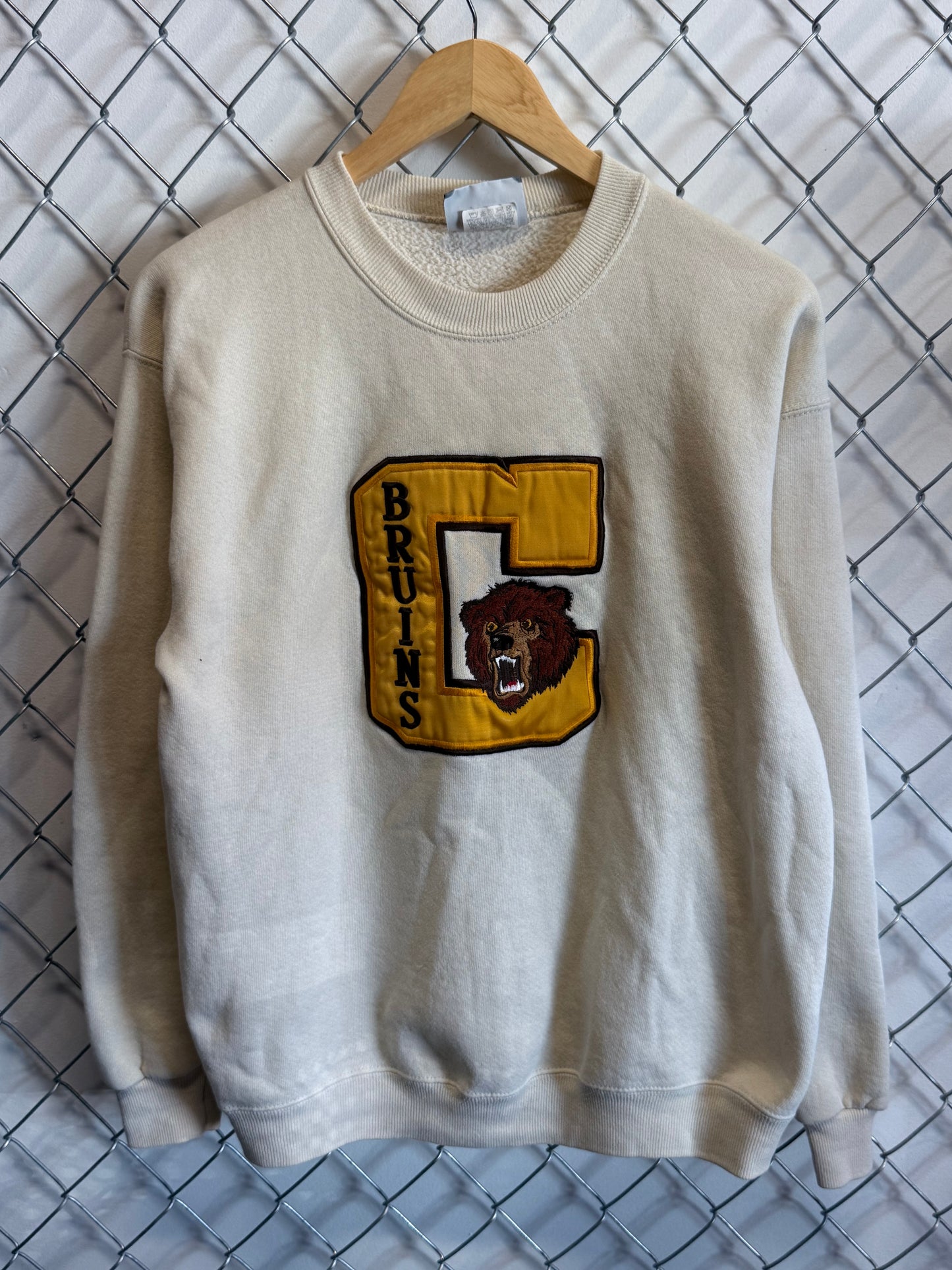 Vintage 90's UCLA Bruins Mascot Collegiate Sweater Size Medium