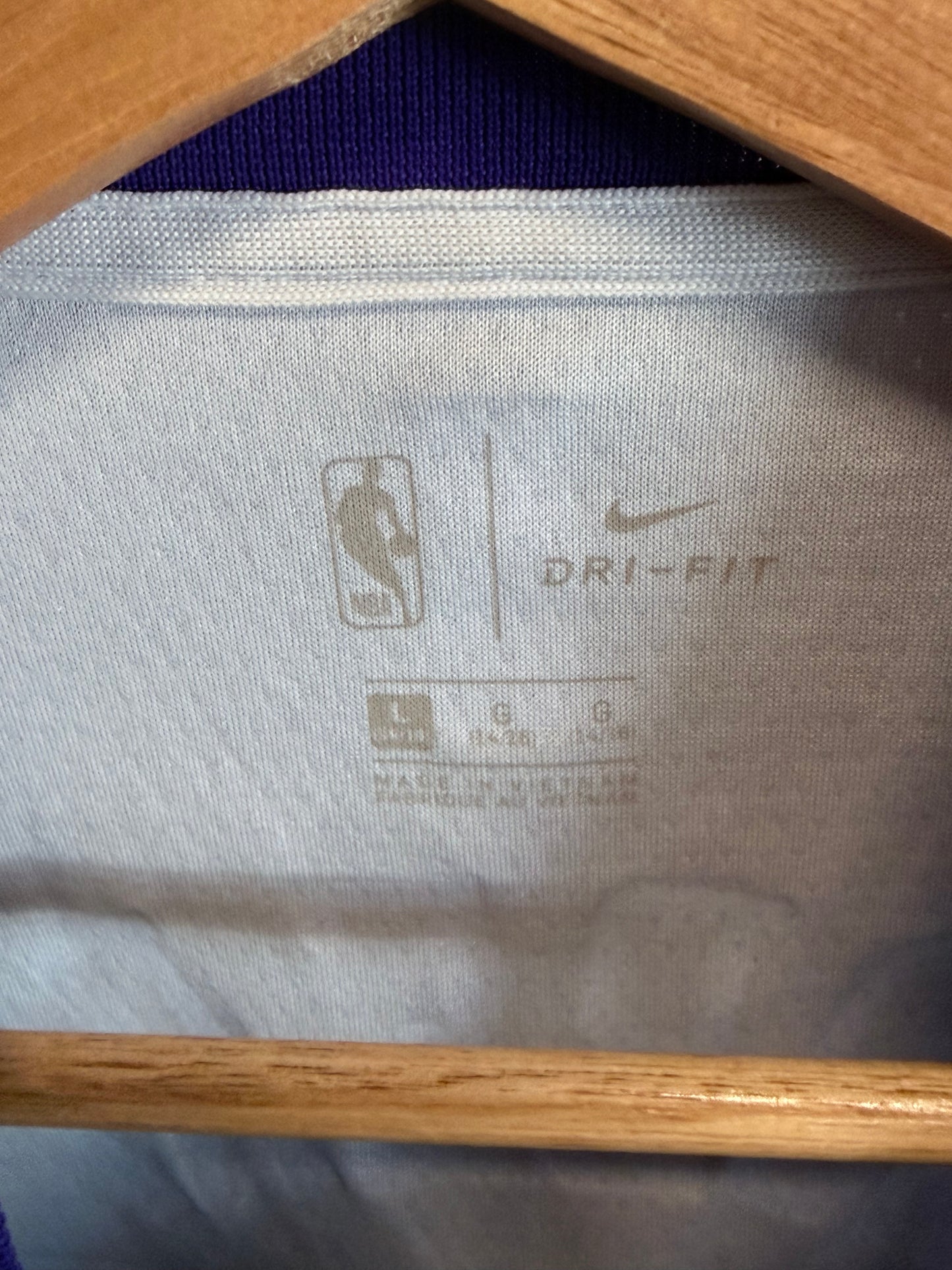 Nike Utah Jazz Rudy Gobert Throwback Jersey Size Large