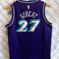 Nike Utah Jazz Rudy Gobert Throwback Jersey Size Large