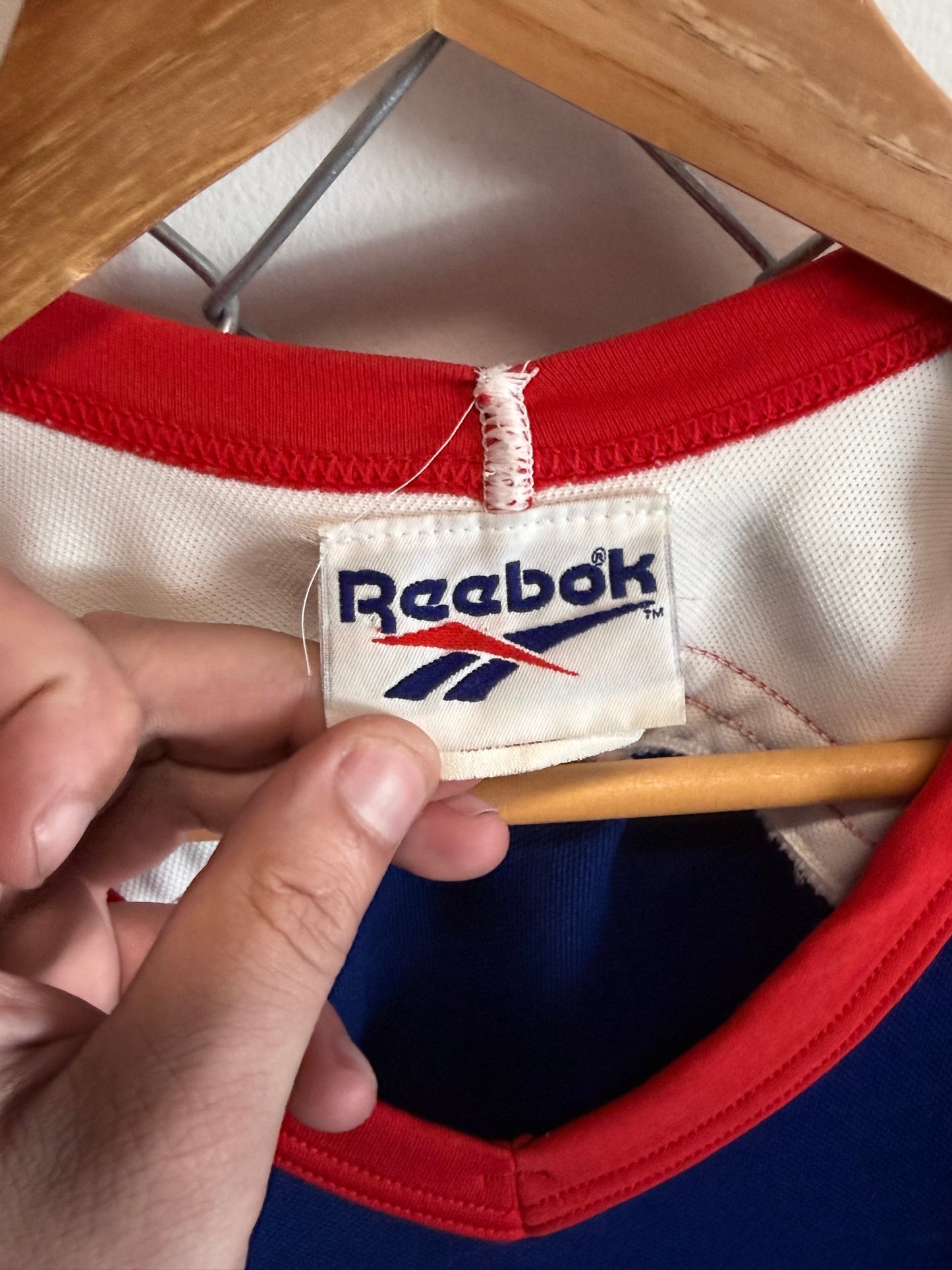 Vintage 1994 Reebok Team USA Olympic Hockey Jersey CCM Size Medium