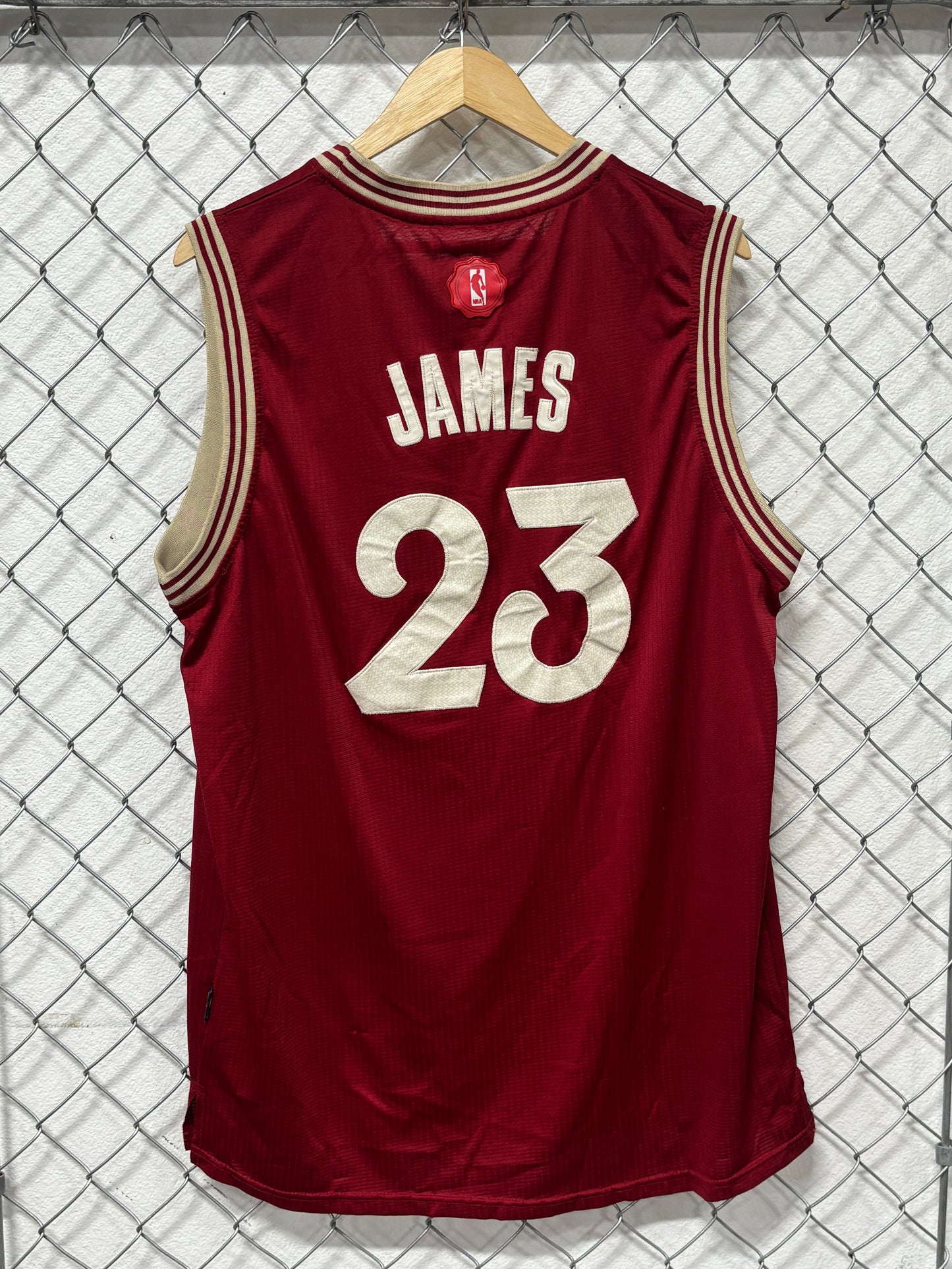 Adidas Lebron James Cleveland Cavaliers Throwback Jersey #23 Size XXL
