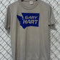 Vintage 80's Gary Hart Washington Election Graphic Tee Size Medium