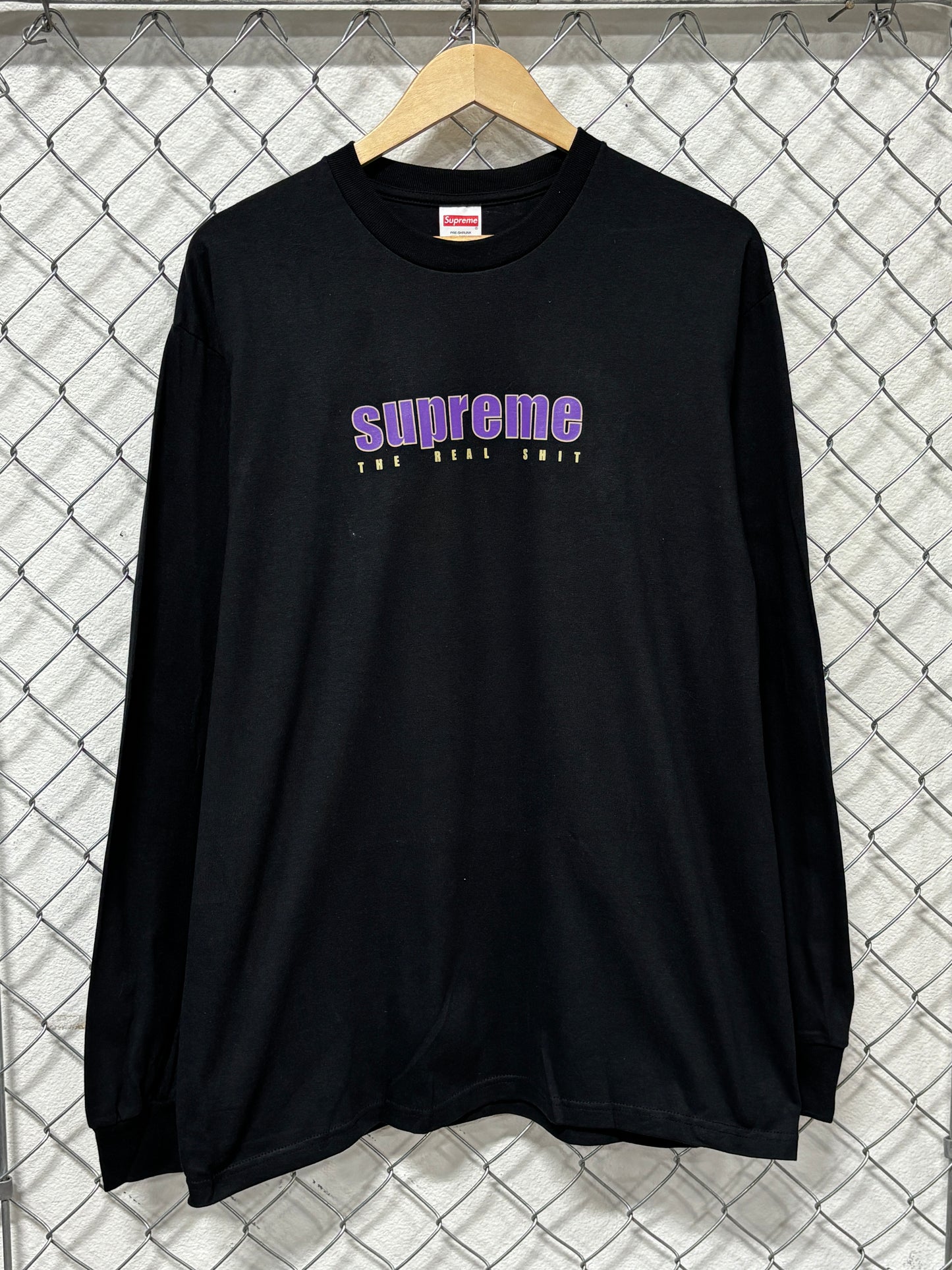 Supreme SS19 Van Gogh Black Long Sleeve Shirt NWOT Size Large