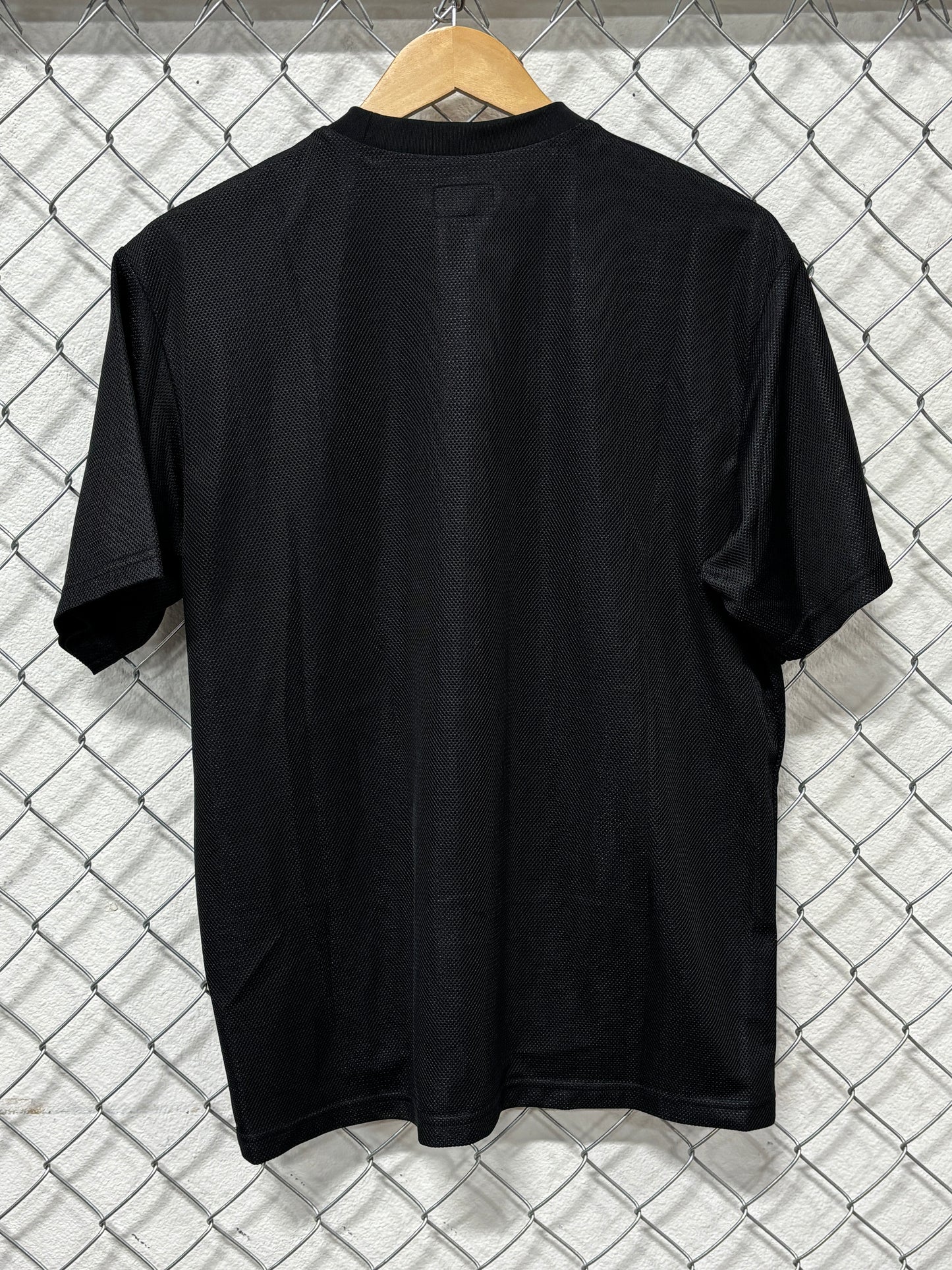 Supreme SS20 Dazzle Mesh Net Top Black Shirt Size Medium NWOT