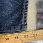 Levi's x END Clothing Paint Splattered Denim Selvedge Red Line Jeans Size 32x32