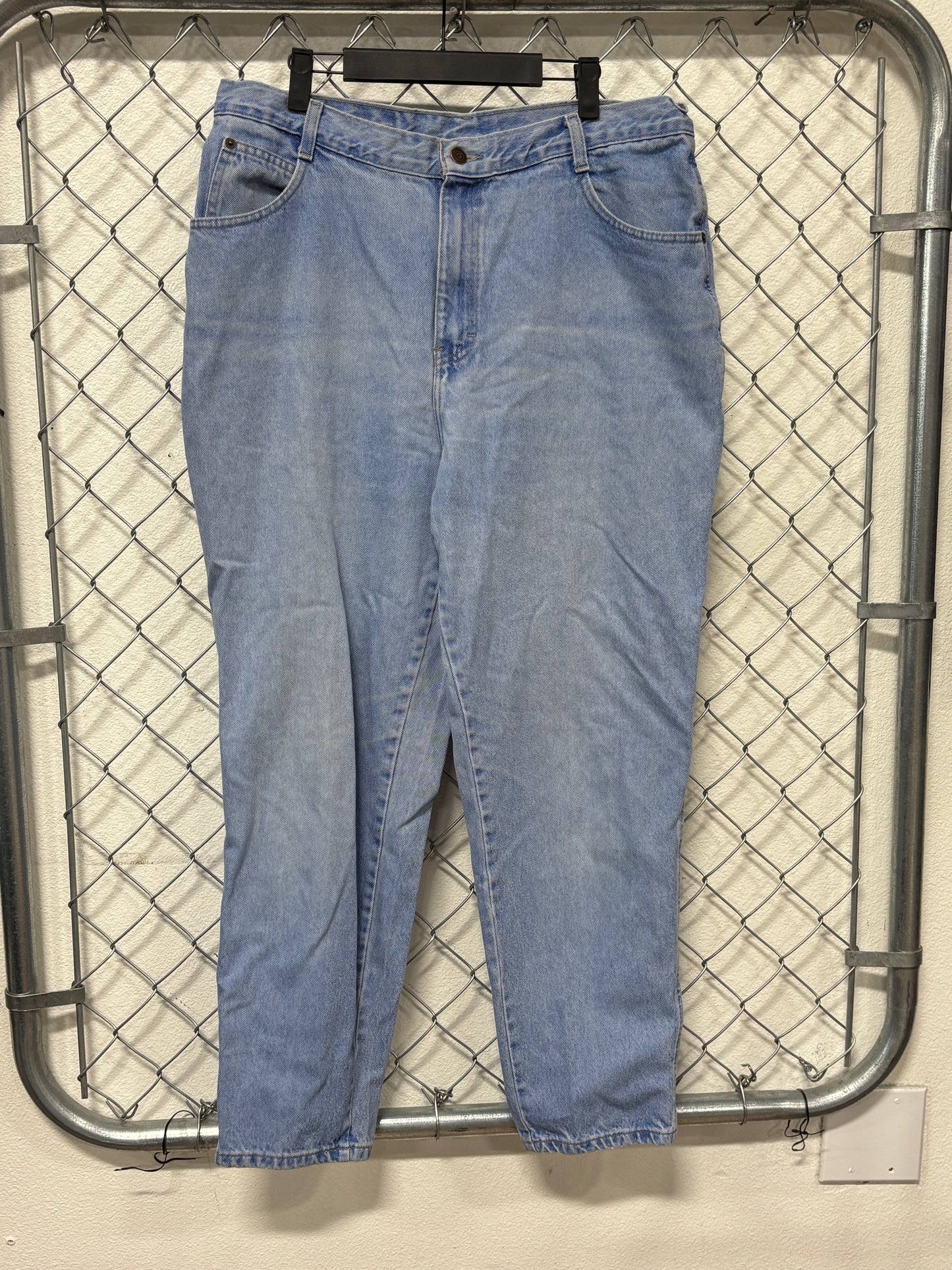 Vintage 90's Gitano Light Wash Baggy Blue Jeans Size 35x29