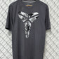 Nike Kobe Bryant Logo Grey Dri Fit Shirt Size Large