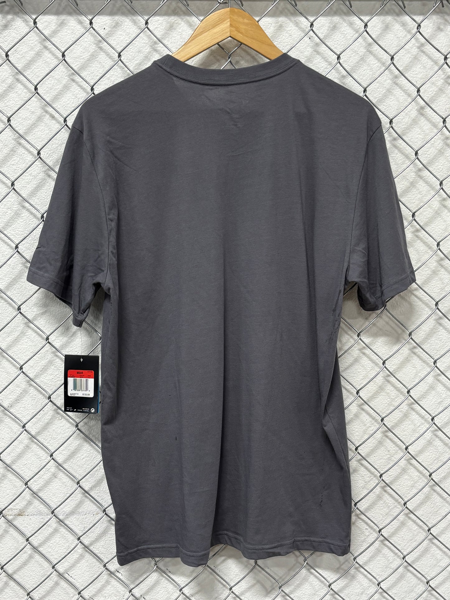 Nike Kobe Bryant Logo Grey Dri Fit Shirt Size Large