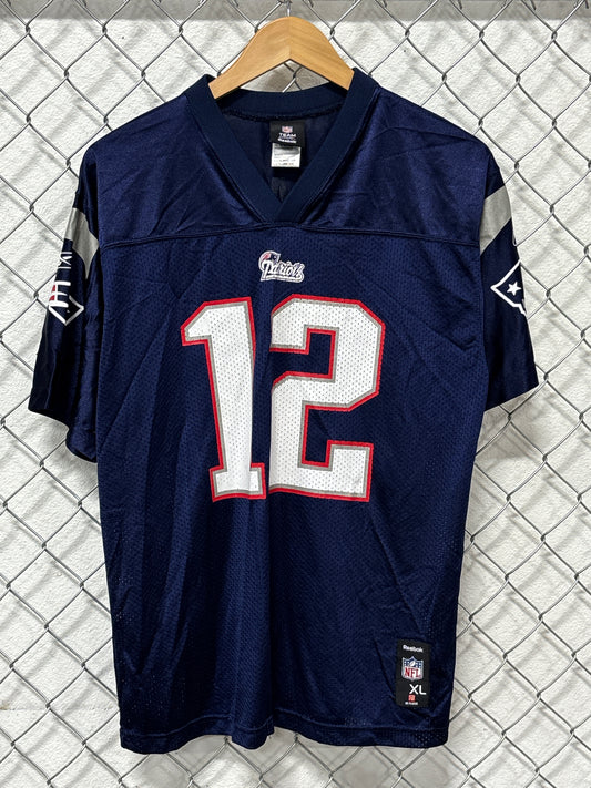 Y2K Tom Brady New England Patriot Jersey Size Medium