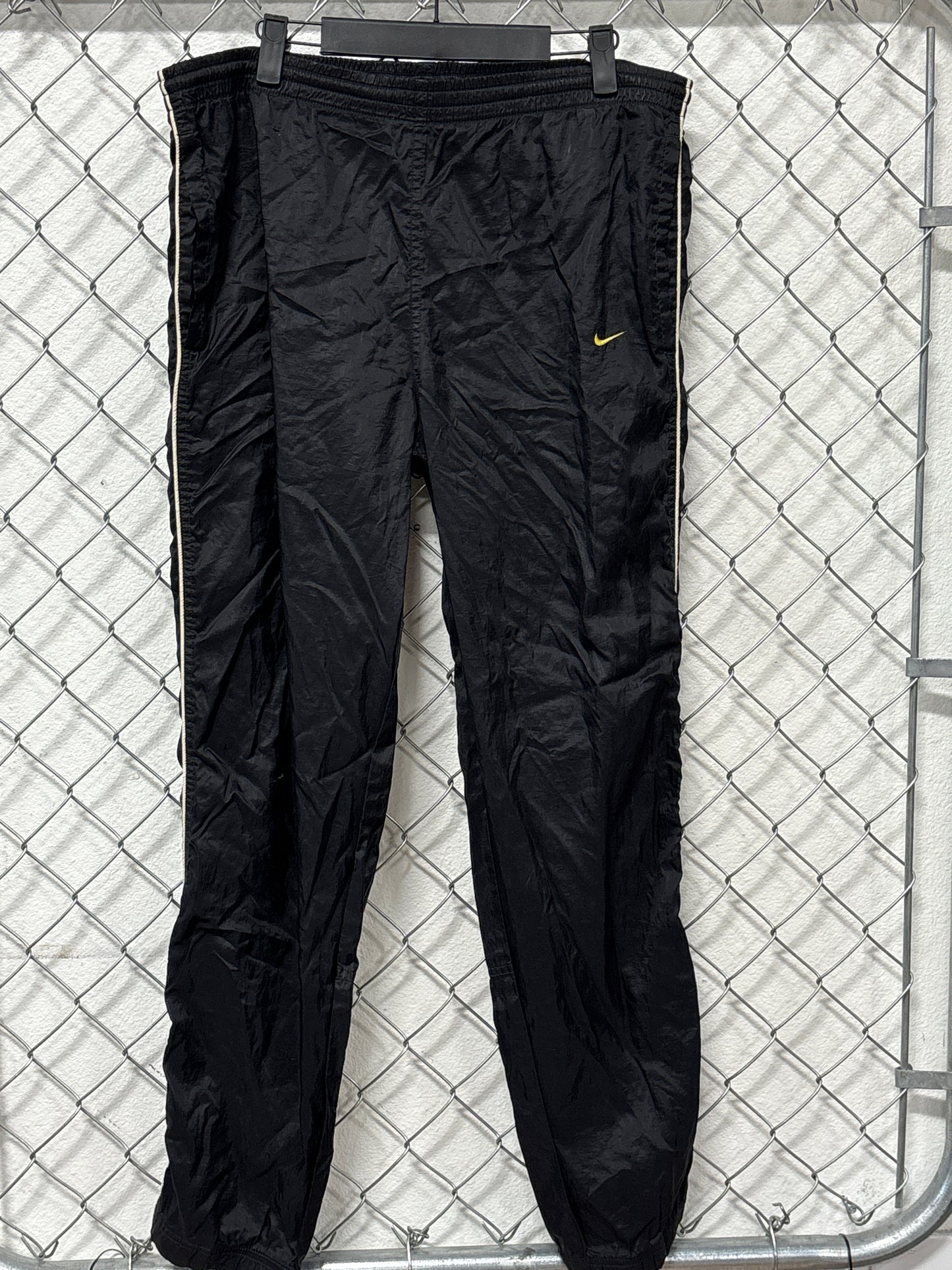 Vintage 90's Nike Black Track Pants Size Medium