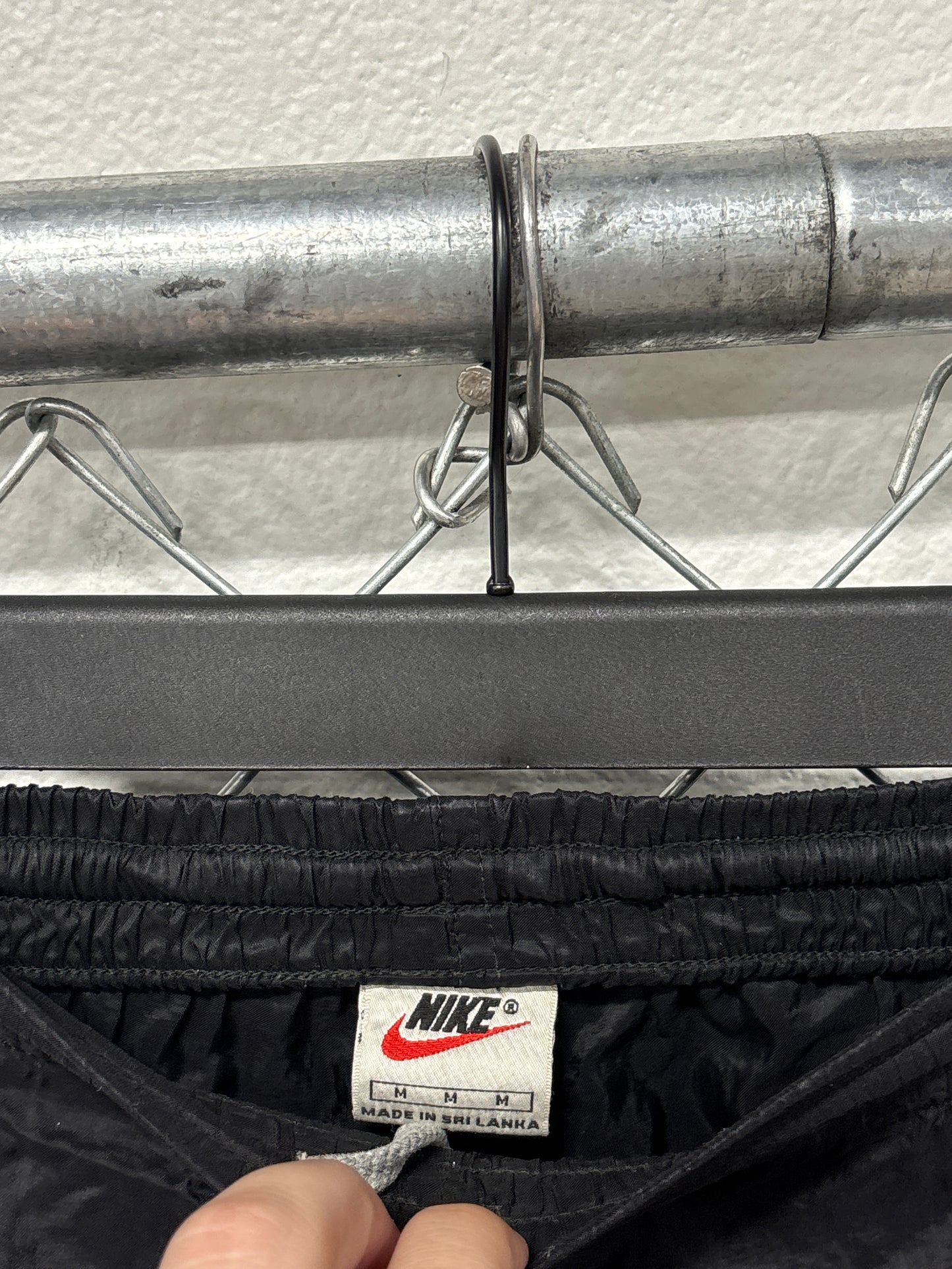 Vintage 90's Nike Black Track Pants Size Medium