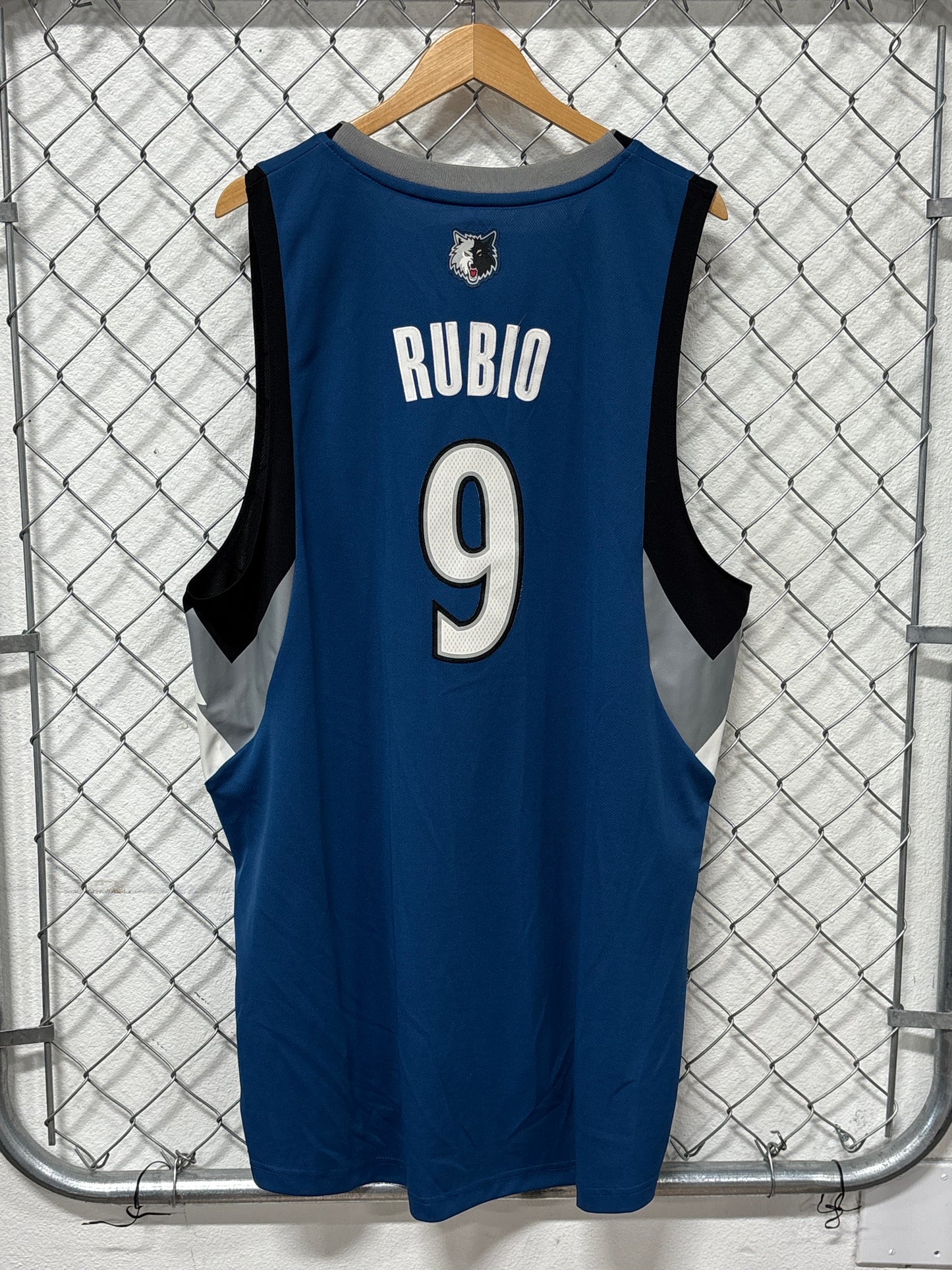 Adidas Ricky Rubio Minnesota Timberwolves #9 Jersey Size XXL