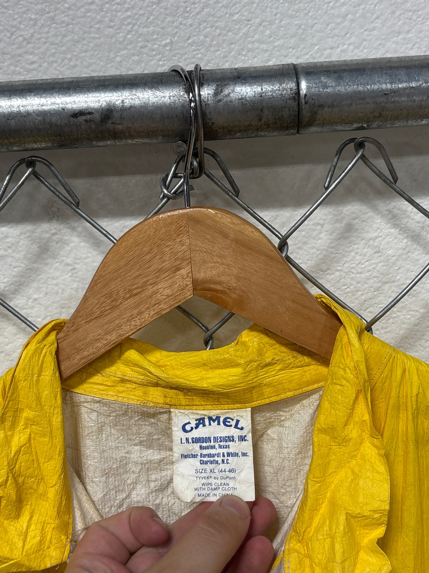 Vintage 90's Camel Cigarettes Tyvek Jacket Size XL