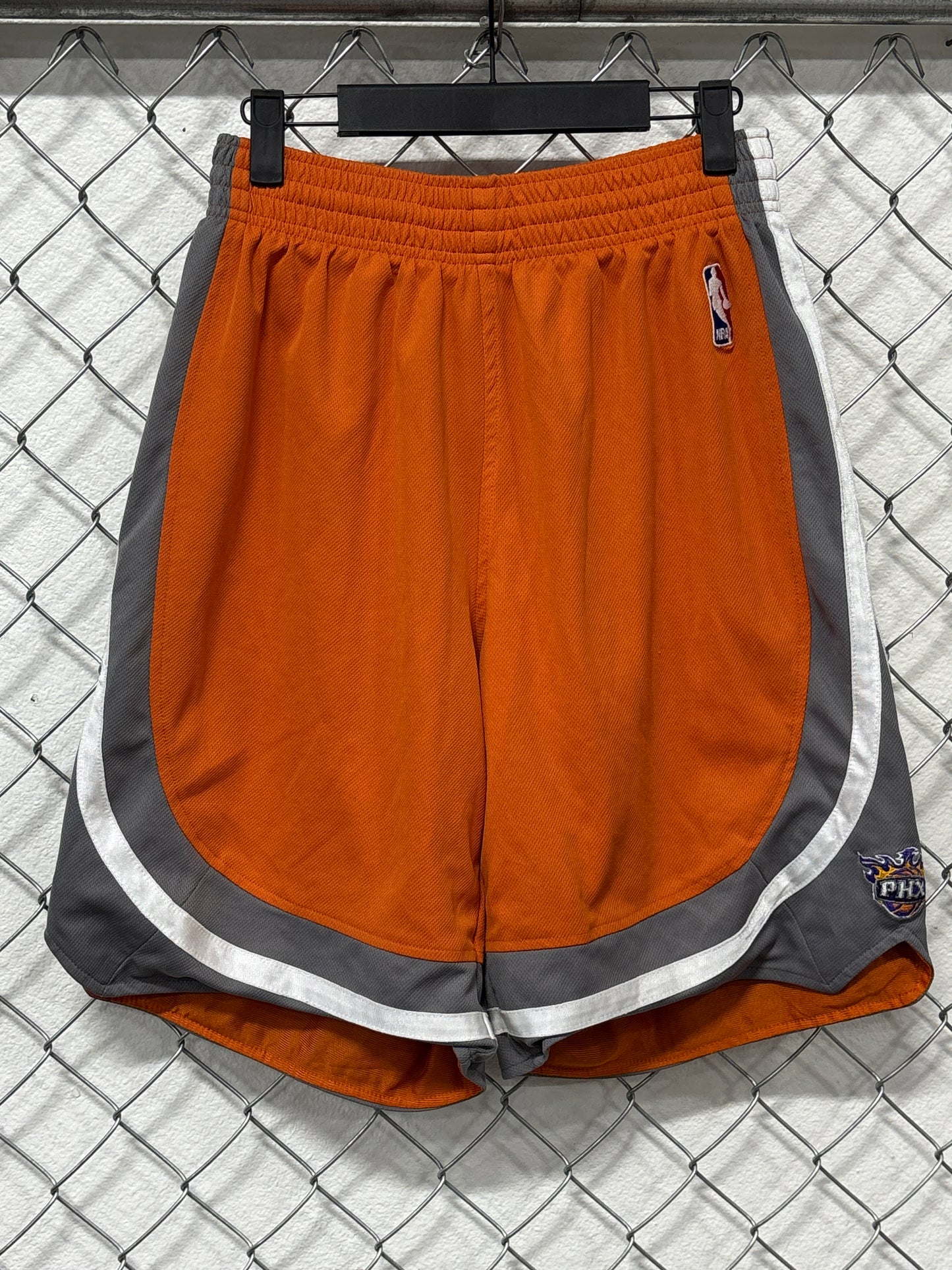 Y2K Adidas Phoenix Suns Basketball Shorts Size Small