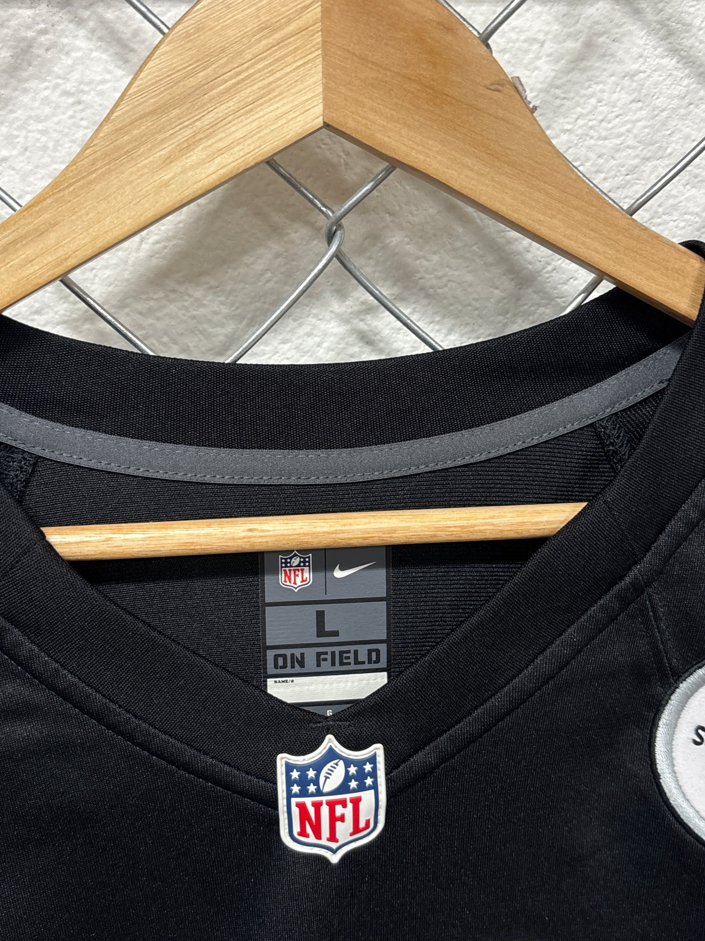 Nike On Field Pittsburgh Steelers Smith-Schuster Jersey Size Large