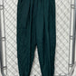 Vintage 90's Nike Green Swoosh Logo Track Pants Size XL
