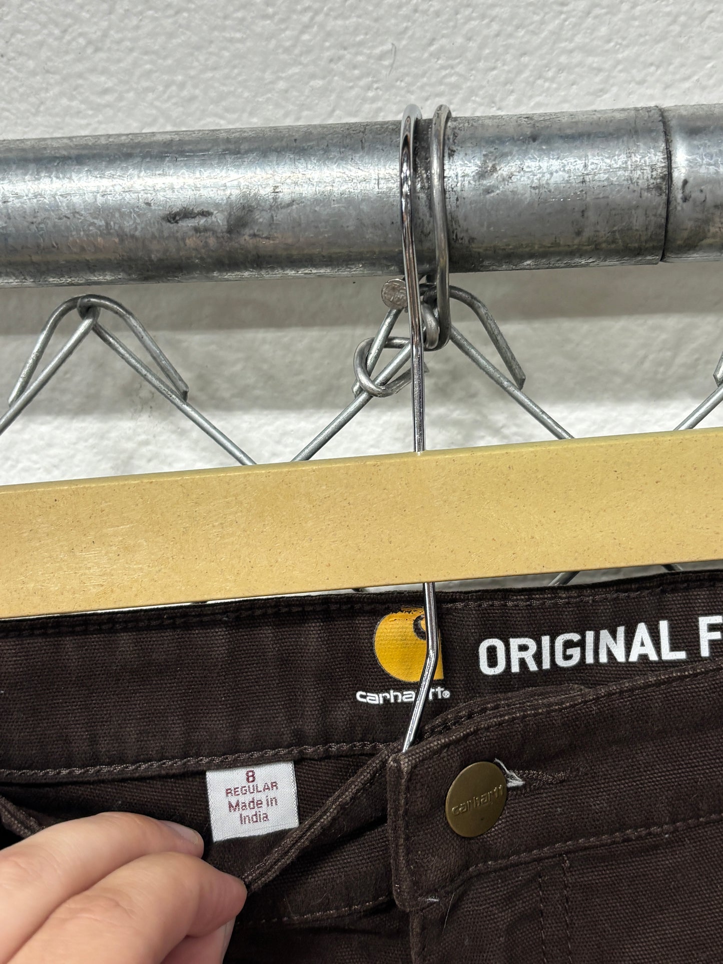 Carhartt Women's Brown Carpenter Pants Size 34x30