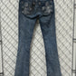 Y2K Miss Me Low Rise Women's Denim Flared Jeans Size 26x31