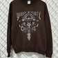 Y2K Orange County Choppers Brown Biker Sweater Size Large