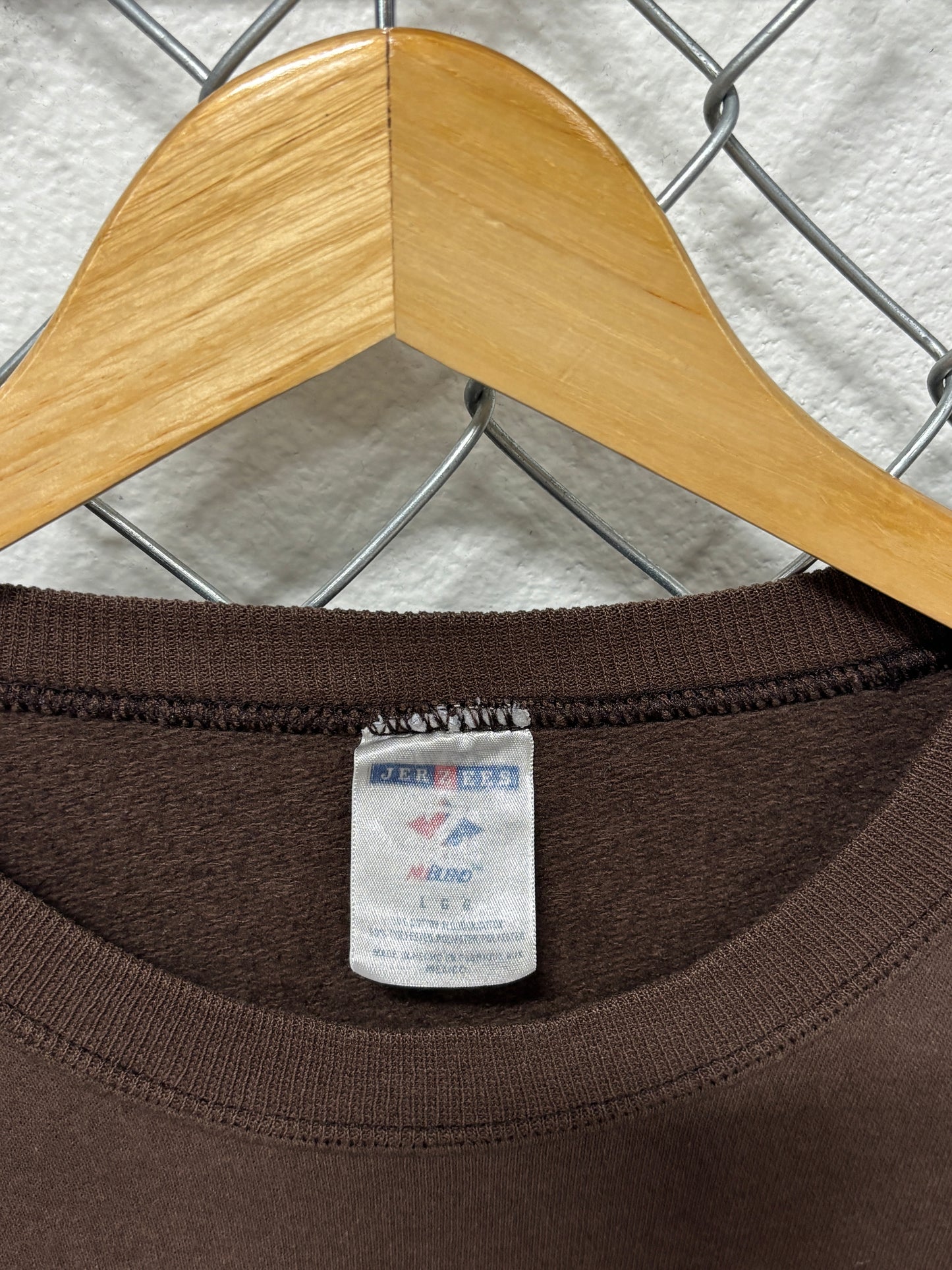 Y2K Orange County Choppers Brown Biker Sweater Size Large
