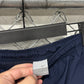 Y2K Nike Navy Blue Ripped Track Pants Size Medium