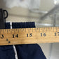 Y2K Nike Navy Blue Ripped Track Pants Size Medium