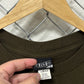 Y2K Volcom Slightly Removed Olive Green Skate Tee Size Large