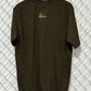 Y2K Volcom Slightly Removed Olive Green Skate Tee Size Large