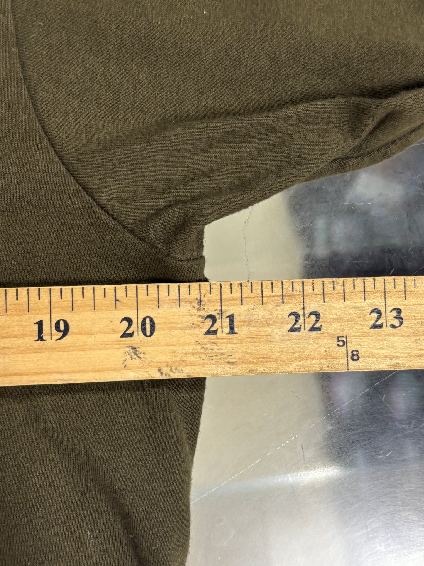 Y2K Volcom Slightly Removed Olive Green Skate Tee Size Large