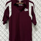 Nike University of Montana Grizzlies Maroon Polo Shirt Size Medium