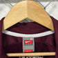 Nike University of Montana Grizzlies Maroon Polo Shirt Size Medium