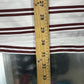 Y2K Nike Arizona Sun Devils Collegiate Striped Polo Shirt Size XL