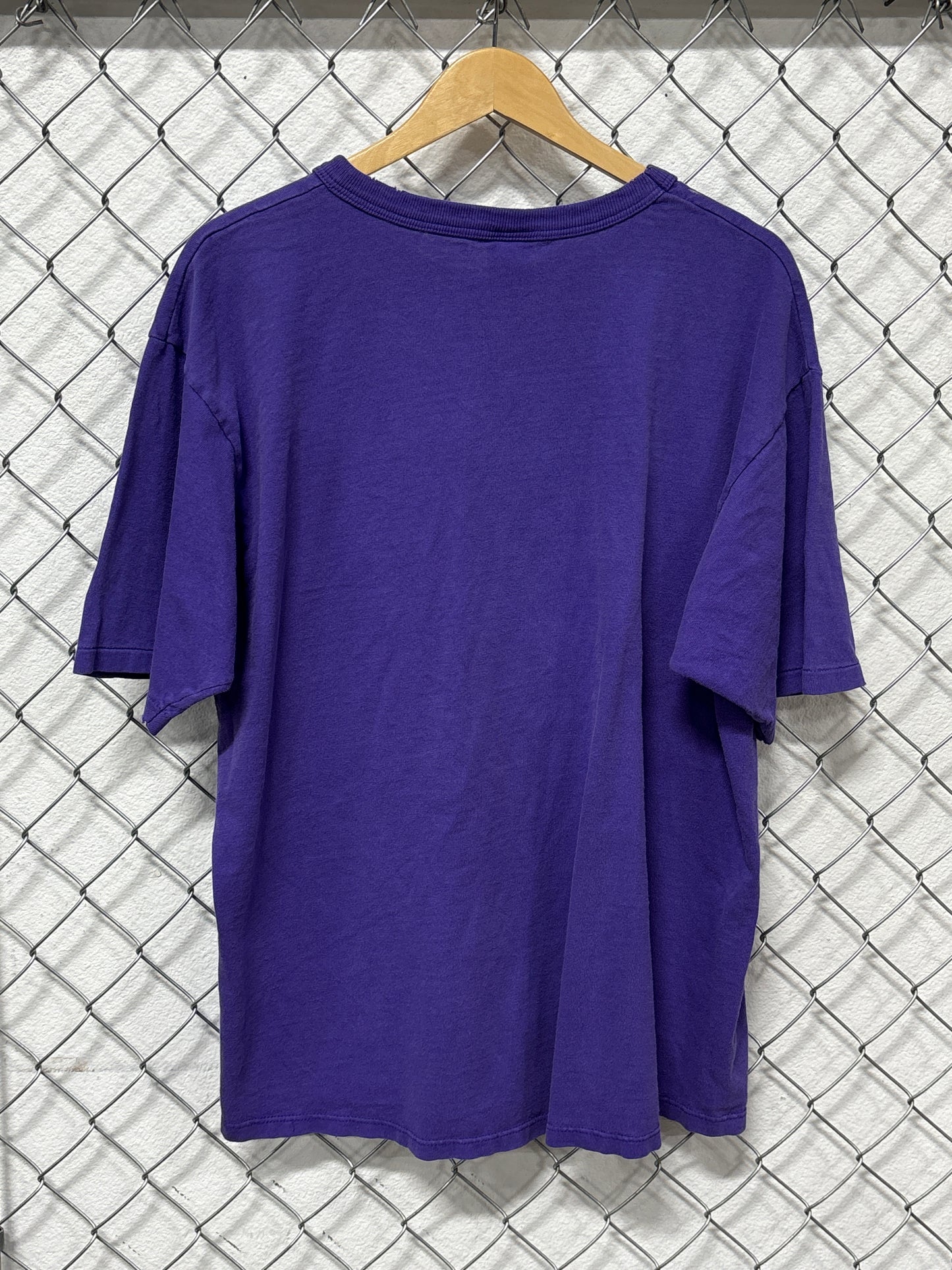 Vintage 90's Champion Minnesota Vikings Embroidered Logo Tee Size XL