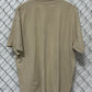 Y2K Nike Futura Tan Small Swoosh Logo Tee Size XXL
