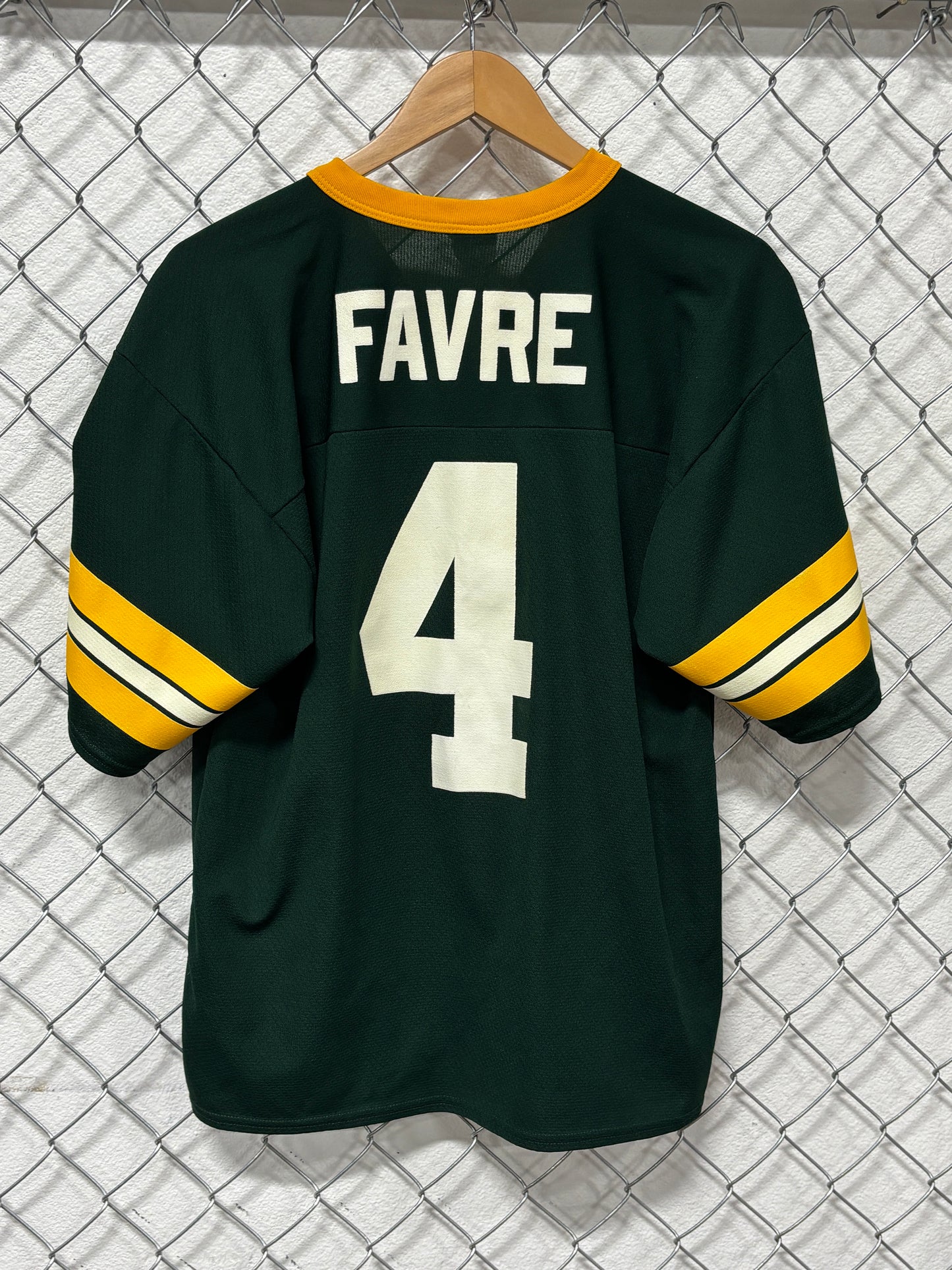 Vintage Logo 7 Green Bay Packers Brett Favre #4 Jersey Size Medium